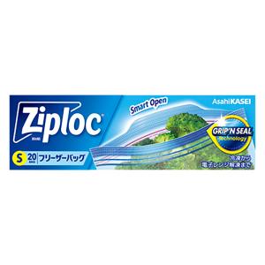 ジップロック フリーザーバッグ グリッピンシール S