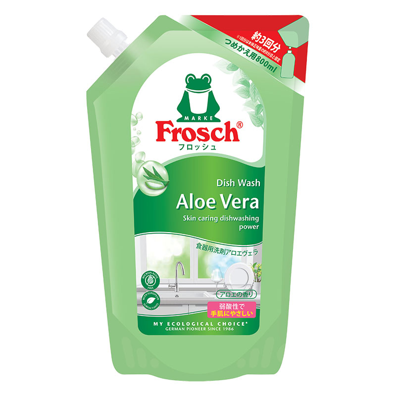 フロッシュ食器用洗剤 アロエヴェラ 詰替用 800ml