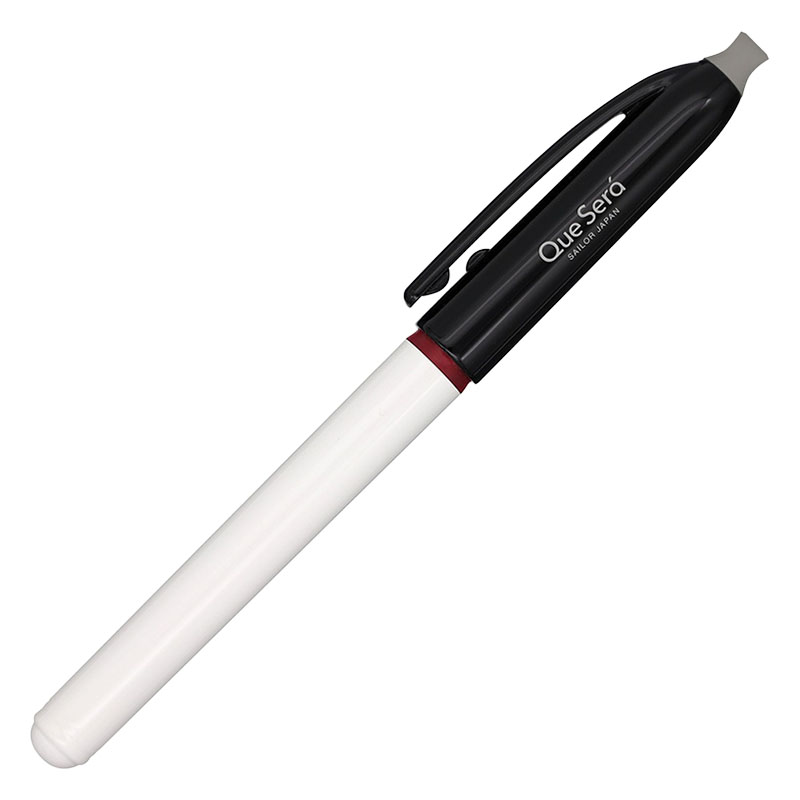 ケセラ はがして消す 水性顔料ボールペン 0.8mm レッド