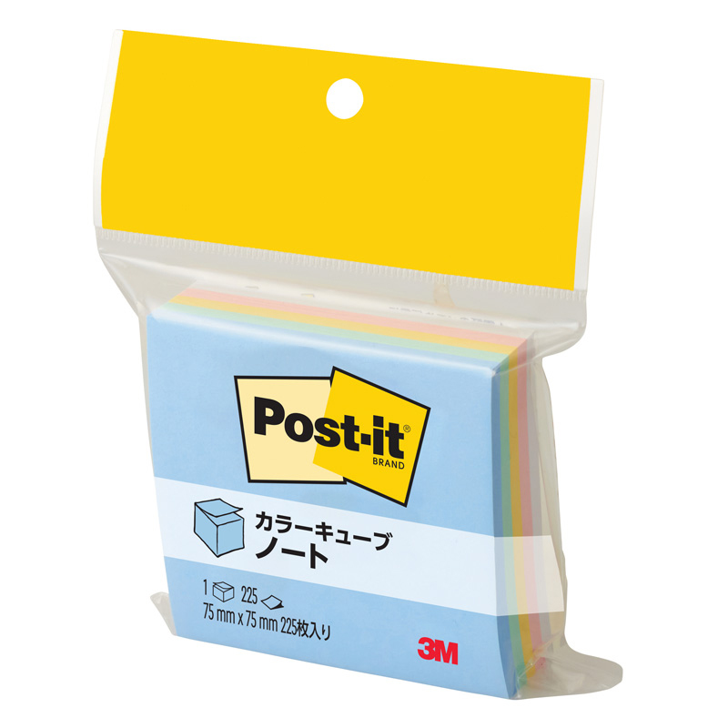 ポストイット カラーキューブ CP-33