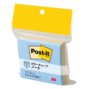 ポストイット カラーキューブ CP-33