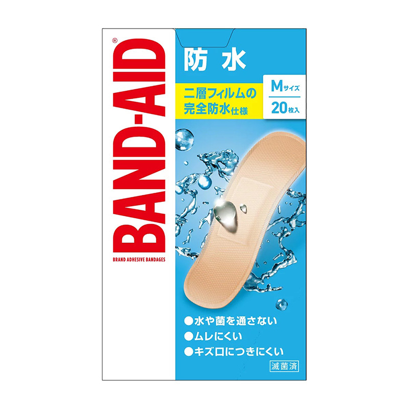 バンドエイド 防水 Mサイズ 20枚