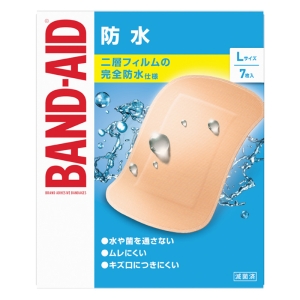 バンドエイド 防水 Lサイズ 7枚入