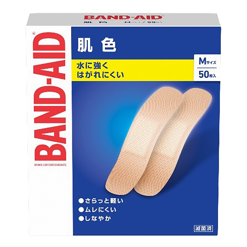 バンドエイド 肌色 Mサイズ 50枚