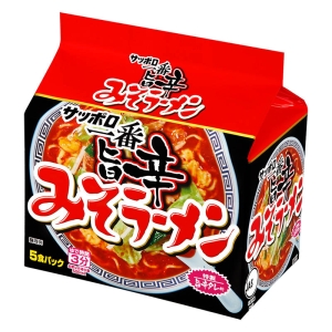 サッポロ一番みそラーメン 旨辛 102g×5個パック