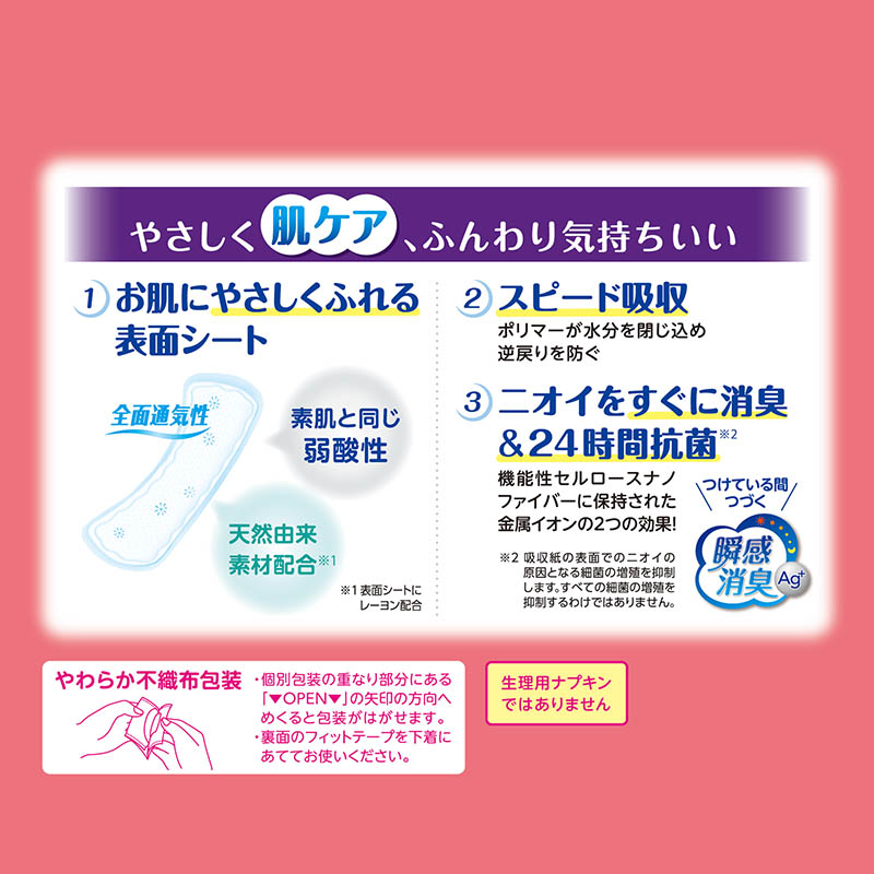 ポイズ さらさら吸水 吸水ナプキン 19cm 20cc 52枚 まとめ買いパック