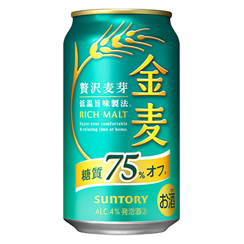 金麦オフ 4% 1箱(350ml×6缶パック×4)