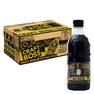 クラフトボス ブラック 1箱（500ml×24本）