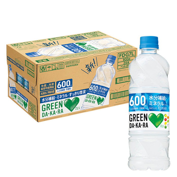 GREEN DA・KA・RA 1箱(600ml×24本)
