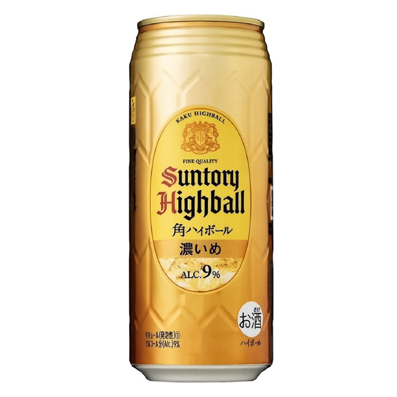 角ハイボール 濃いめ アルコール9% 500ml