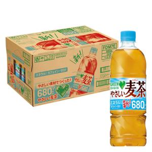 GREEN DA・KA・RA やさしい麦茶 1箱（680ml×24本）