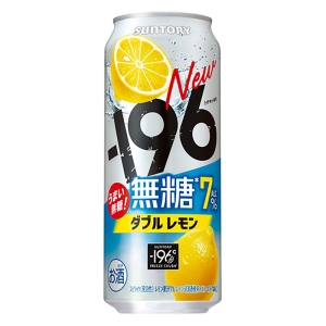 -196℃瞬間凍結 無糖レモン 7% 500ml