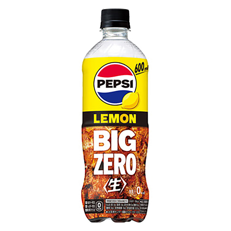 ペプシ (生) BIG ZERO LEMON 600ml