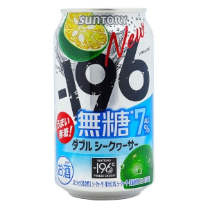 -196無糖 ダブルシークワーサー 350ml
