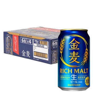 金麦 1箱(350ml×6缶パック×4)