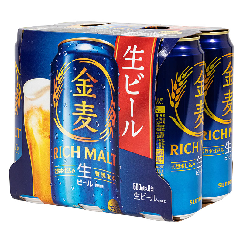 金麦 500ml×6缶