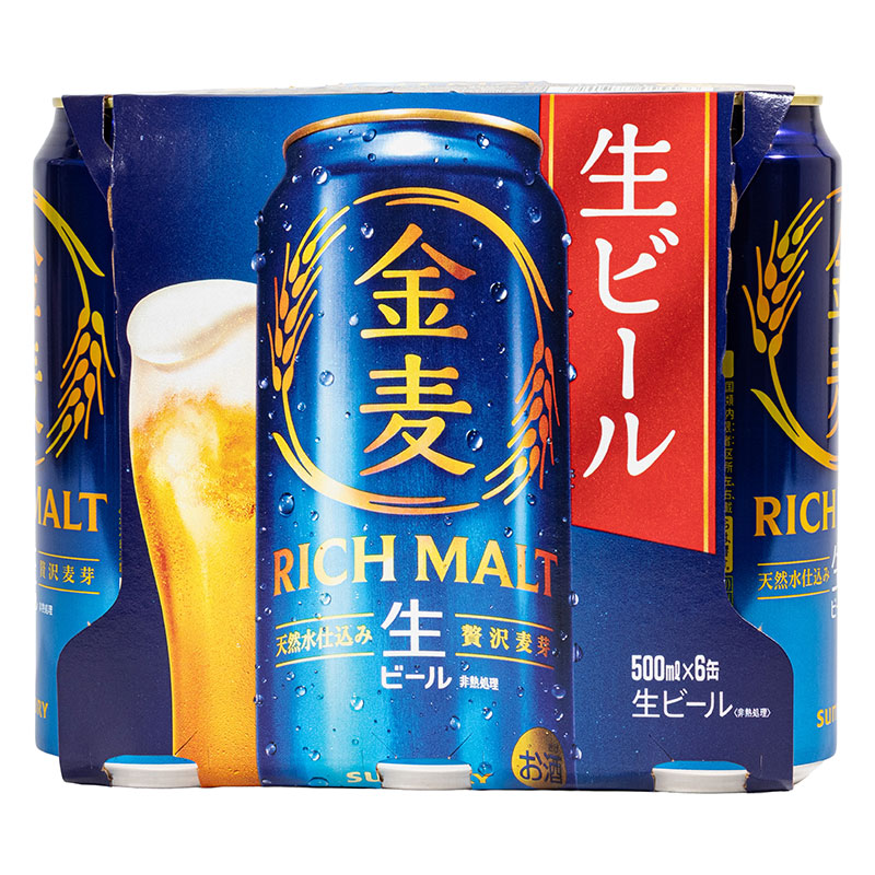 金麦 500ml×6缶