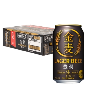 金麦 豊潤 1箱(350ml×6缶パック×4)
