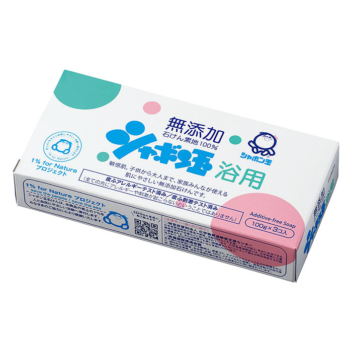 シャボン玉浴用 100g×3個入