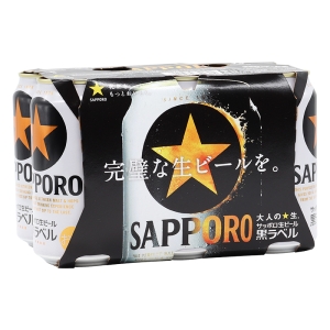 黒ラベル 5% 350ml×6缶