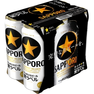 黒ラベル 5％ 500ml×6缶