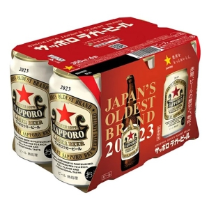 ラガービール 5% 350ml×6缶