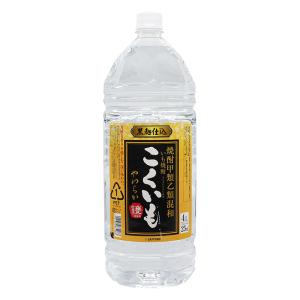 焼酎 甲類乙類混和 いも焼酎 こくいもやわらか 25度 4L