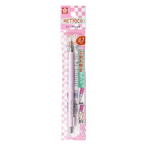 レトリコ シャープペンシル 0.3mm ピンク NS203R-P-20