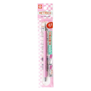 レトリコ シャープペンシル 0.5mm ローズピンク NS205R-P-21