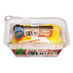 抗菌深いぃ。おべんとうカップ 深型ジャンボスクエア 4色 22枚入