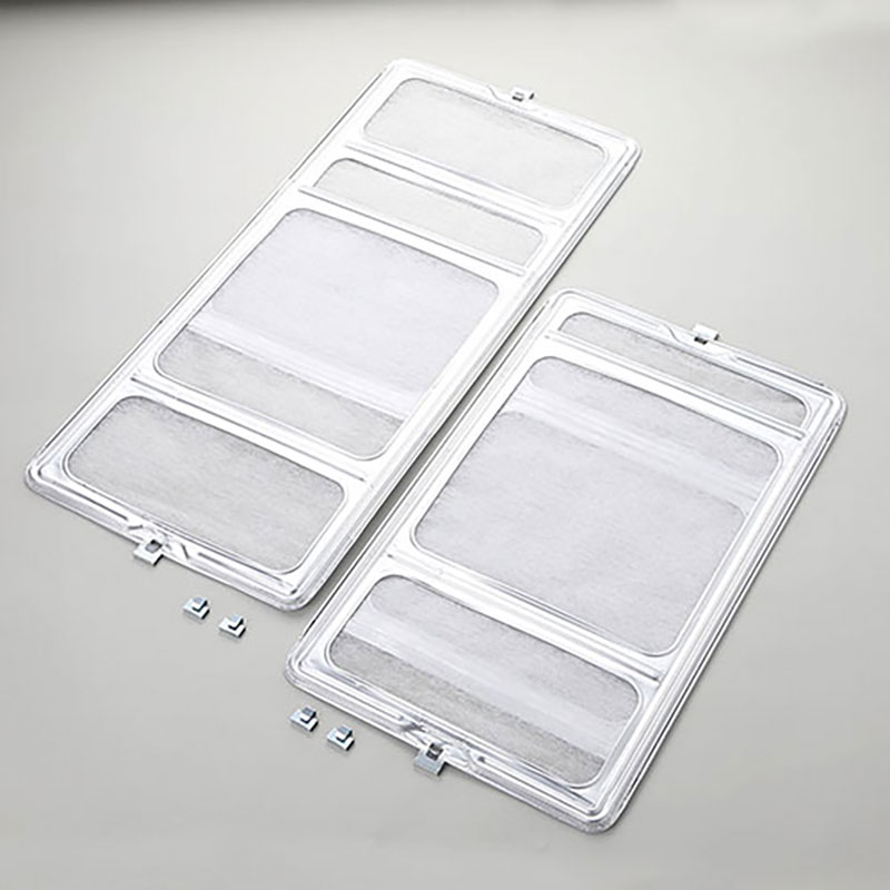 換気扇用フィルター 整流板付対応ワンタッチレンジフードカバー 1組
