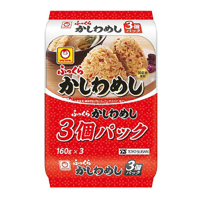 東洋水産 ふっくらかしわめし 3個パック 160g×３