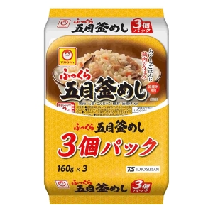 ふっくら五目釜めし 160g×3食パック