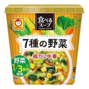 食べるスープ 7種の野菜 鶏だし中華 25g