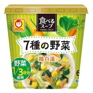食べるスープ 7種の野菜 鶏白湯 17g