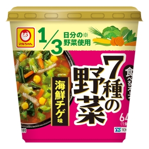 食べるスープ 7種の野菜 海鮮チゲ味