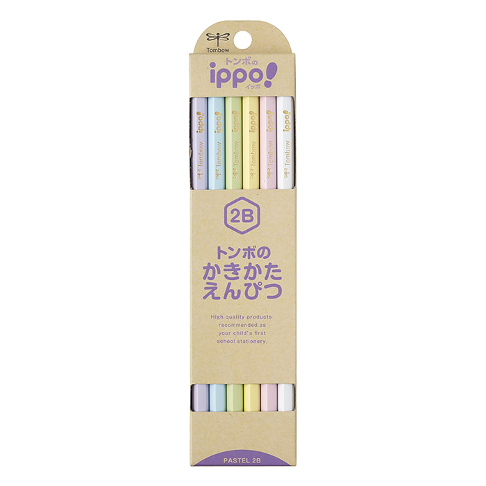 かきかた鉛筆 ナチュラルPT0-1 2B 12本入
