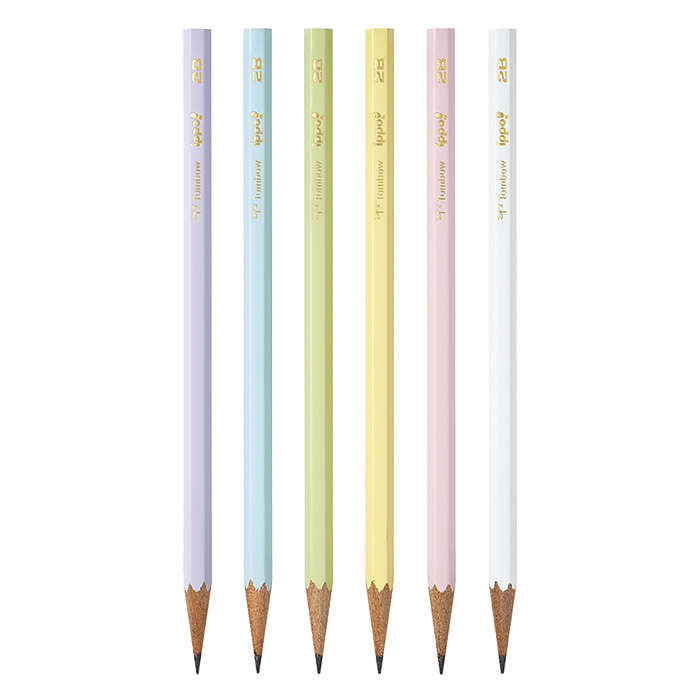 かきかた鉛筆 ナチュラルPT0-1 2B 12本入