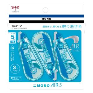 修正テープモノエアー5Cブルー3Pパック