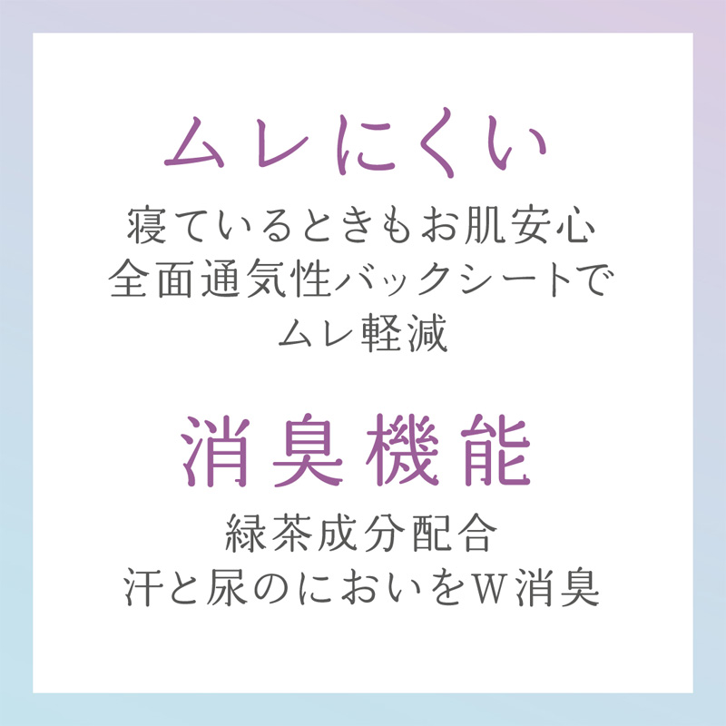 ナチュラ 夜つけて朝あんしん 吸水パッド 24cm 50㏄ 20枚入