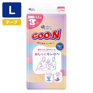 グーン おしっこモレ0へ Lサイズ 44枚