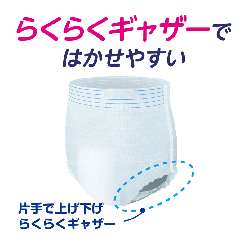 アテントうす型さらさらパンツ通気性プラス男女共用 30枚 M