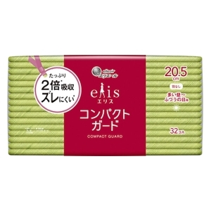 エリス コンパクトガード多い昼普通の日羽なし 32枚 20.5cm