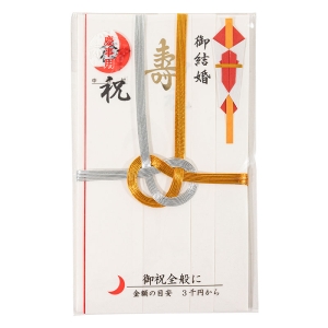東京折金封 金銀7本 鶴亀 3枚短冊 392-3037