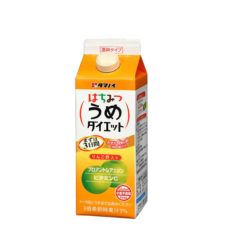 タマノイ酢 はちみつうめダイエット濃縮タイプ 500ml うめ味