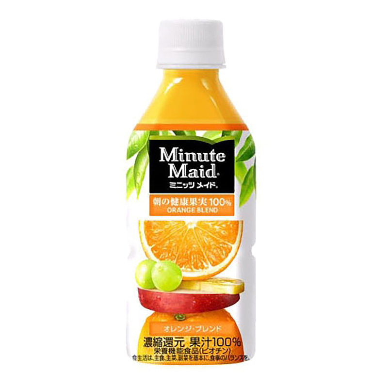 ミニッツメイド 朝の健康果実 オレンジ・ブレンド 350ml