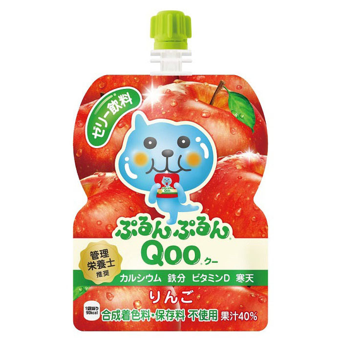 ぷるんぷるんQoo りんご 125g