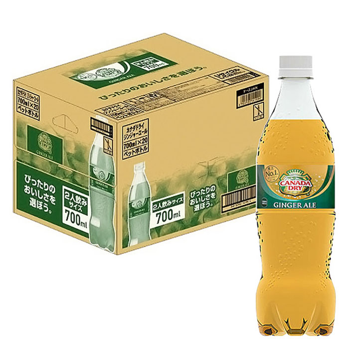 ジンジャーエール 1箱（700ml×20本）