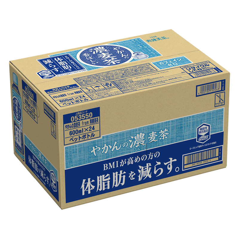 やかんの濃い麦茶 1箱(600ml×24本)
