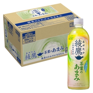 綾鷹 茶葉のあまみ 1箱(650ml×24本)